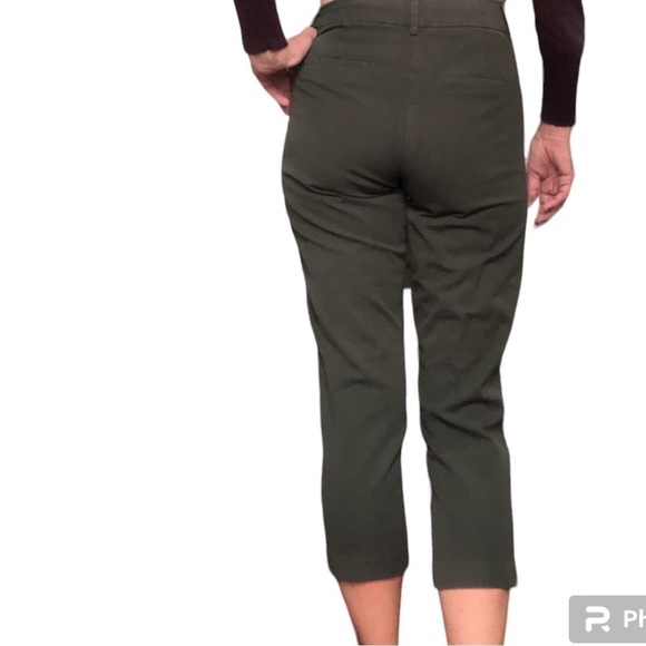 Ricky’s Khaki ankle taper cotton/viscose blend size 4 - Picture 2 of 10